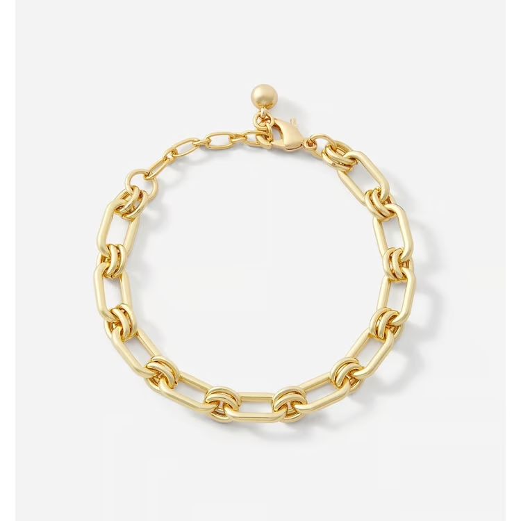 Charlie Paige Gold Chain Link Bracelet