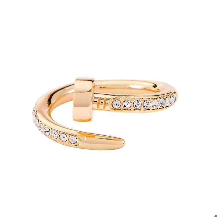 Charlie Paige Dimonte Nail Head Ring