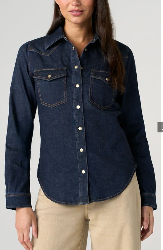 Liverpool LM8L06CHS Western Slim Shirt
