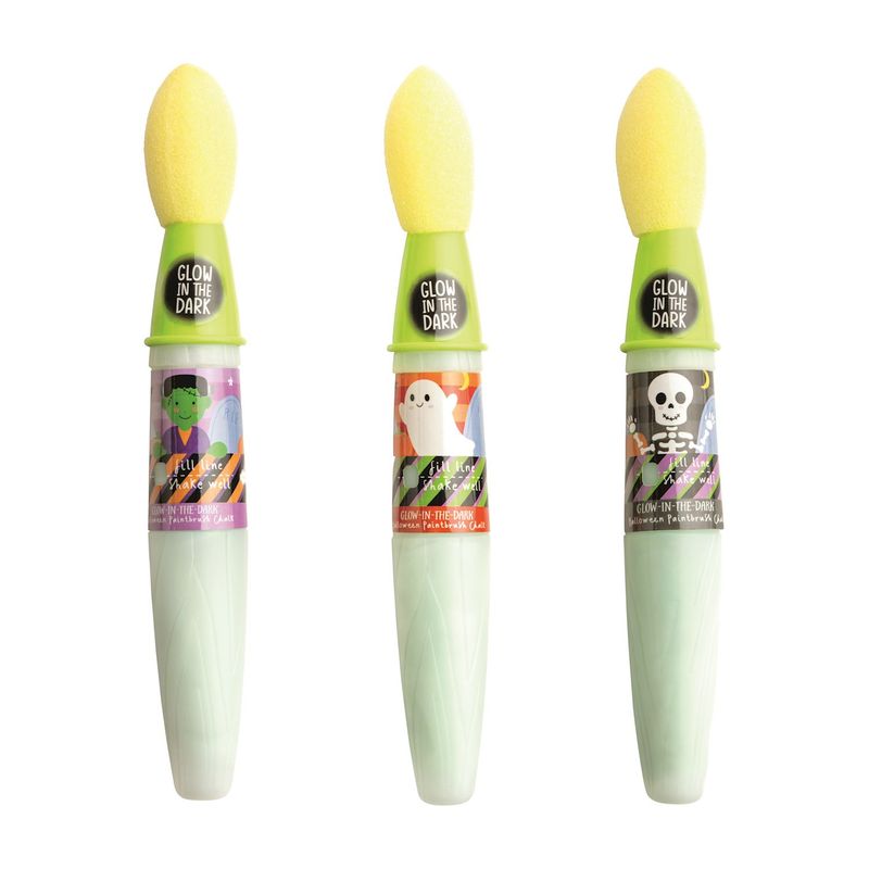 Mudpie 11640025 Halloween Glow Chalk Brushes