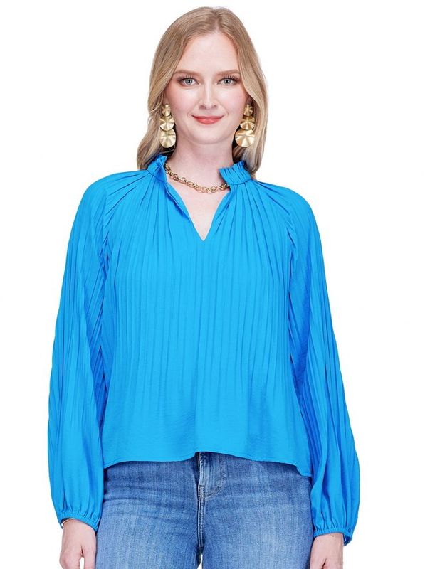 Jade 78F5153 Pleaty Peasant Top