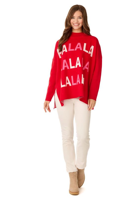 MudPie 80140143 Holiday Jacquard Sweater