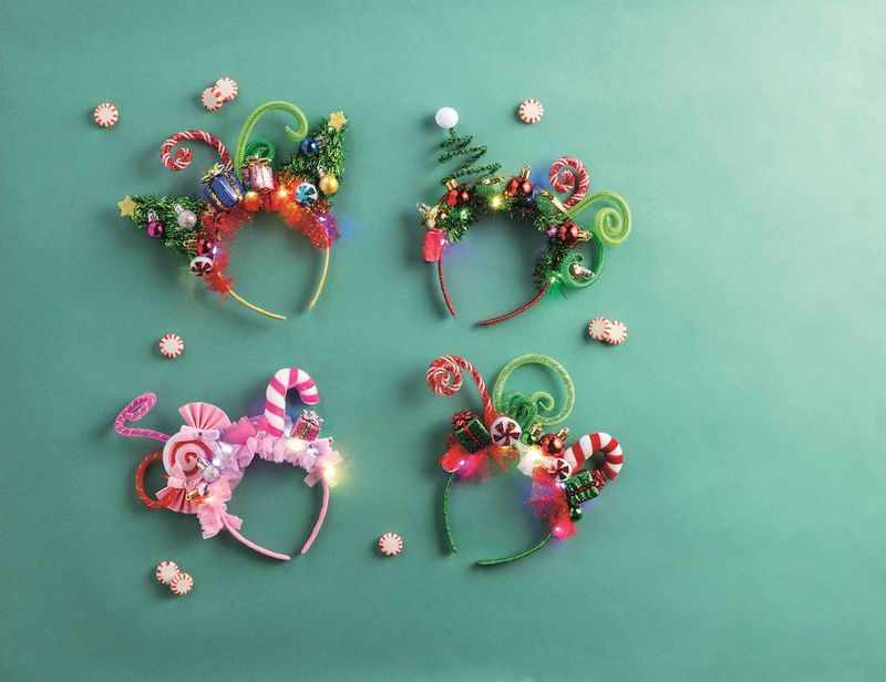 MudPie 10160252 LightUp Festive Christmas Headband