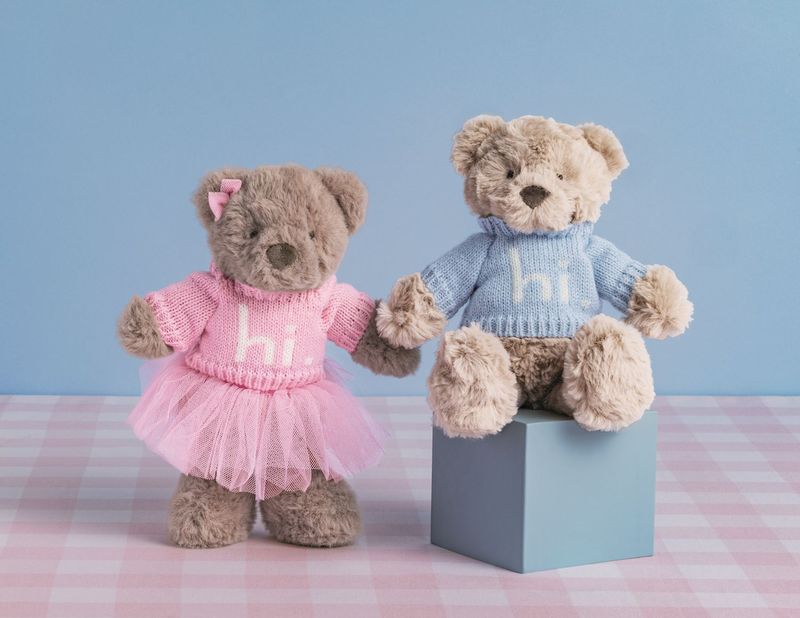 MudPie 12110440 HI Baby Bear Plush