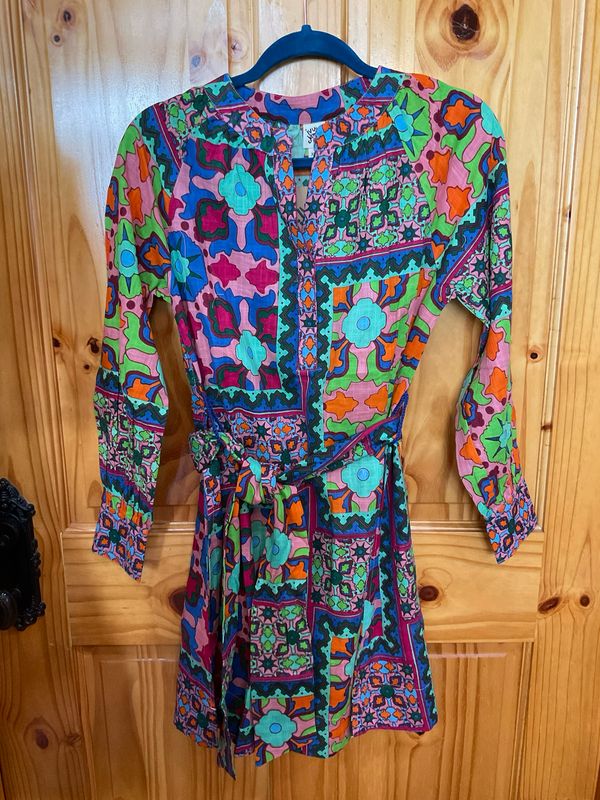 Ivy Jane 321122 Popover Patch Print Dress
