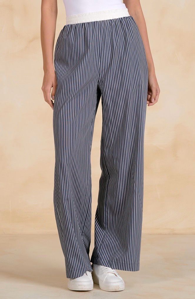 Elan CS2410 Elastic WB Pants-Blue Stripe