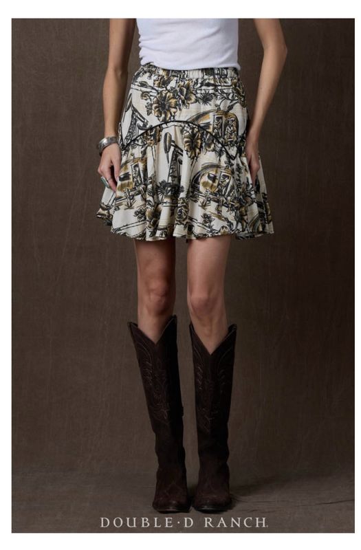 Double D S1870 Petro Plaid Skirt