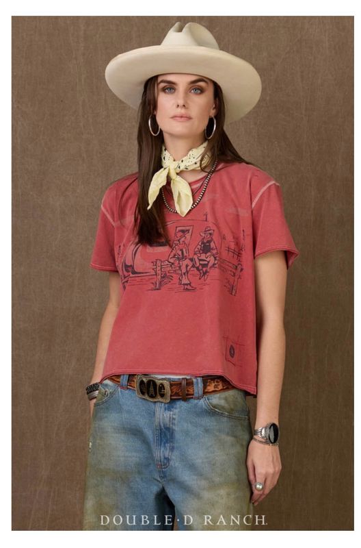 Double D T4247 Oil Camp Tee