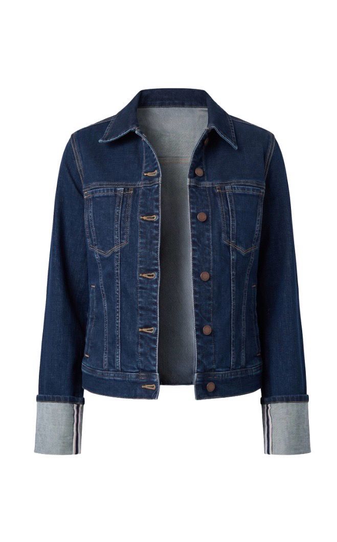 Liverpool LM1D56SRT Cuffed Trucker Jacket