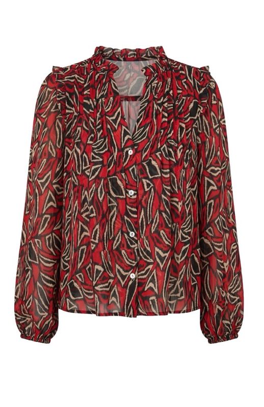 Liverpool LM8L71HD4P40 Woven Pintuck Blouse