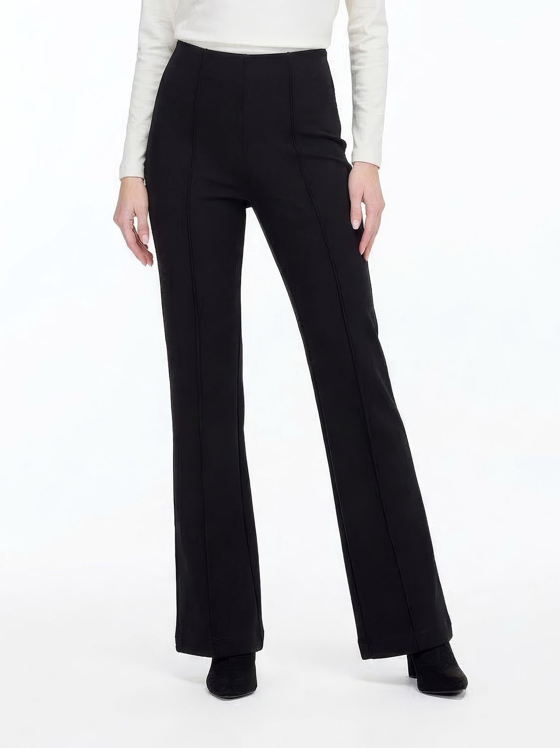 Jade 79G8100 Ponte Knit Pant-Black