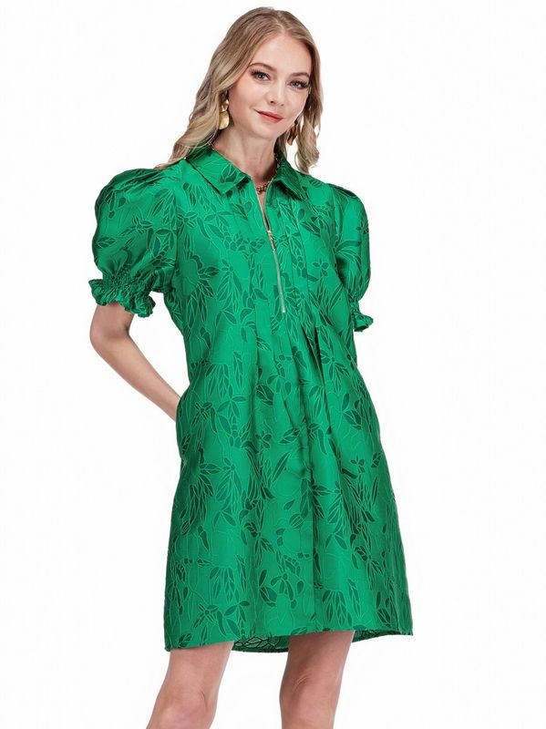 Jade 79G5150 FrontZipDarts Dress-Em.Brocade