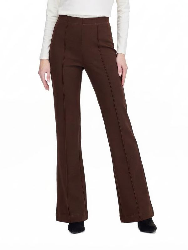 Jade 79G8100 Ponte Knit Pant-Brown