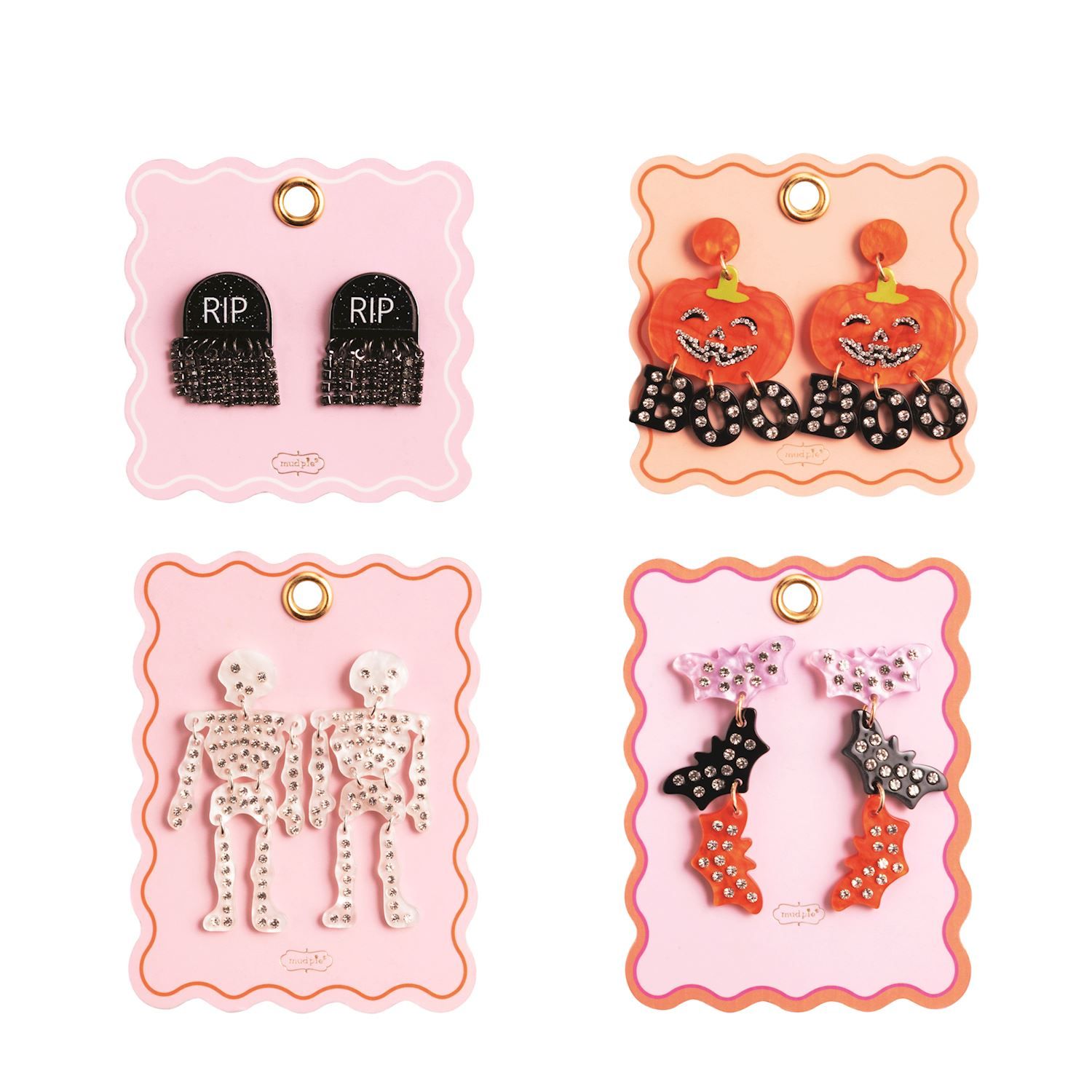 MudPie 81430071 Halloween Earrings