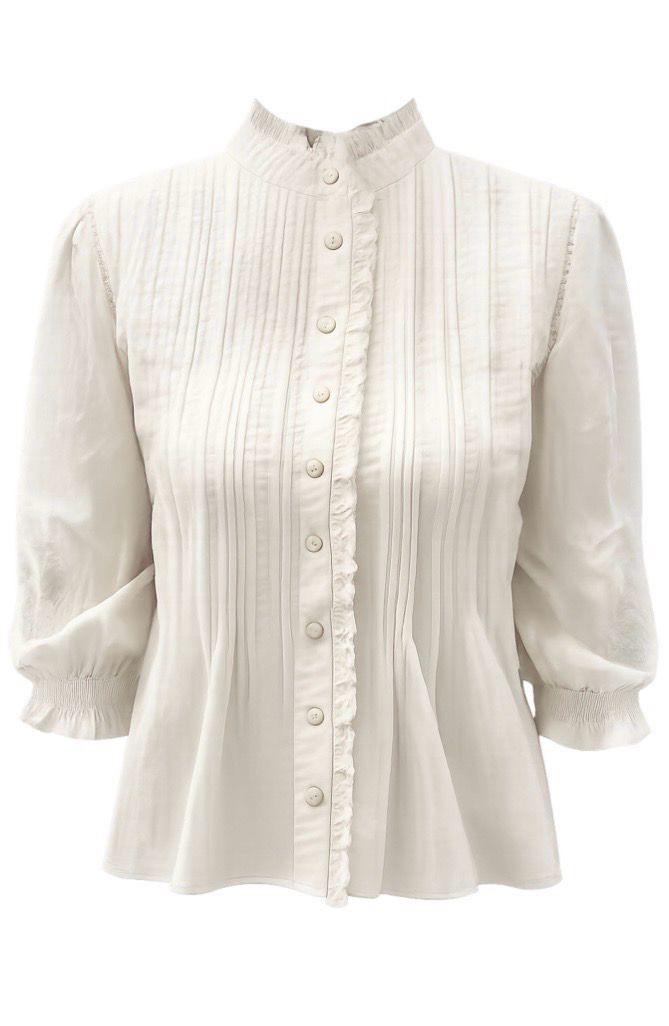 Another Love VCWV5298VCR Veda Vintage Top-Cream