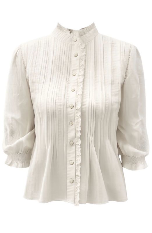 Another Love VCWV5298VCR Veda Vintage Top-Cream