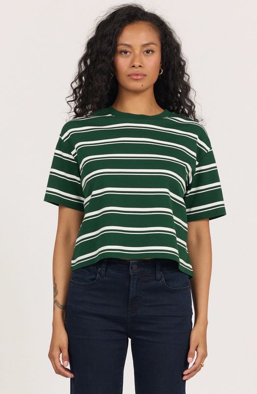 Dear John DKN2123PST Maddox Tee-PineStripe