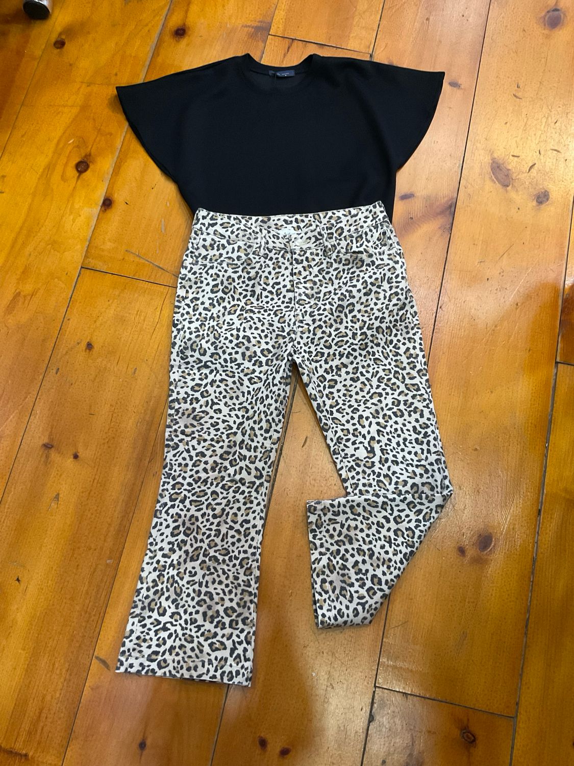 Another Love VCBM8222 Harlene Pant-BlondLeopard