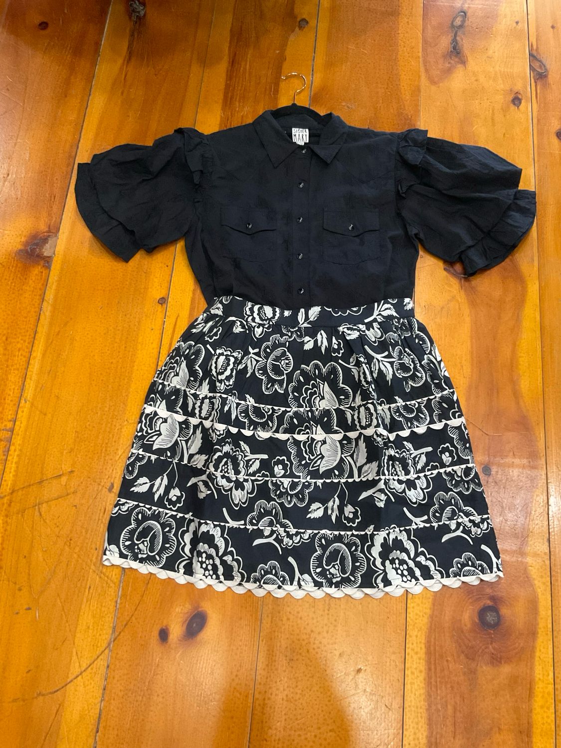 Sister Mary Floria Skirt-Black