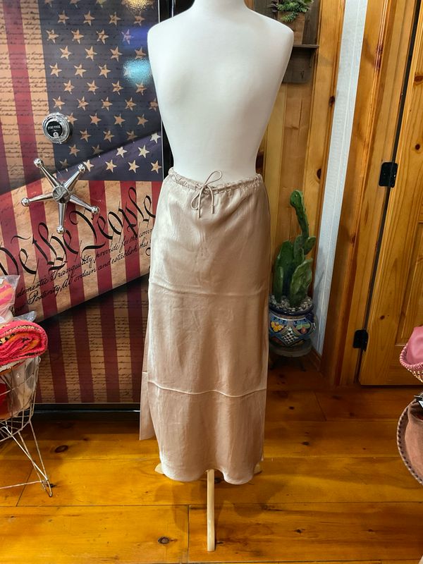 Esqualo 05547 Long Skirt-Sand
