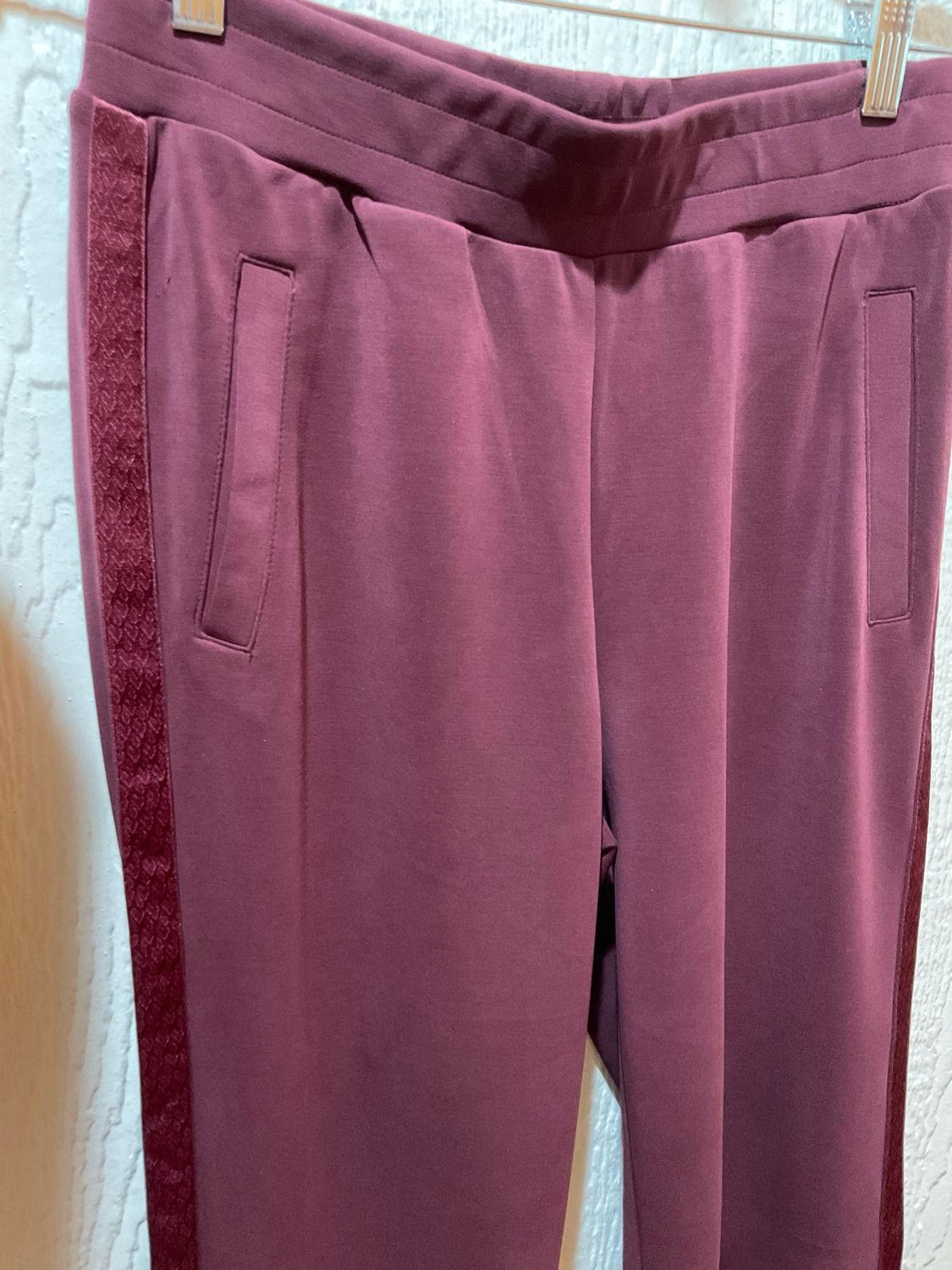 Esqualo 05510 Modal Trousers-Merlot