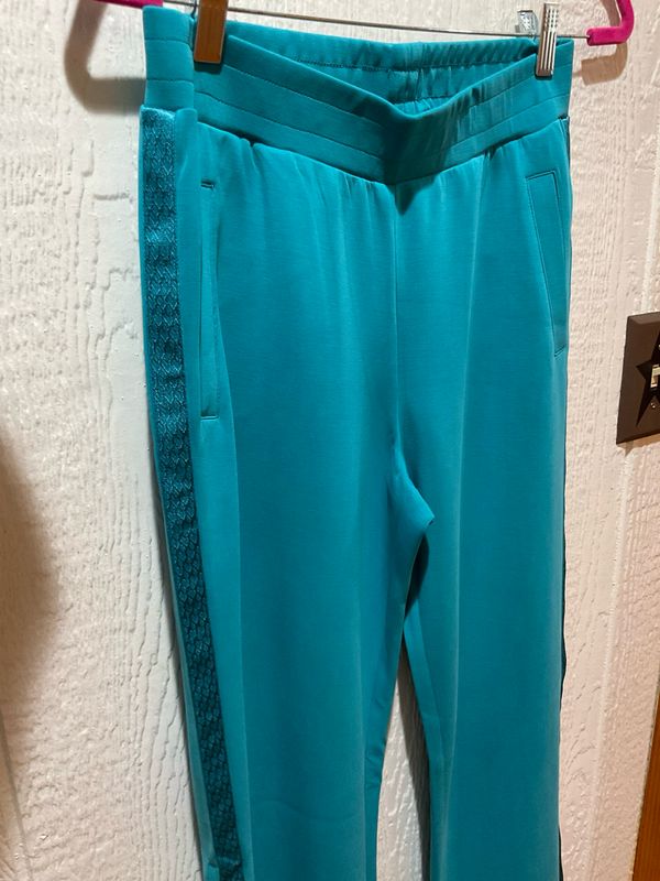 Esqualo 05510 Modal Trousers-Lake