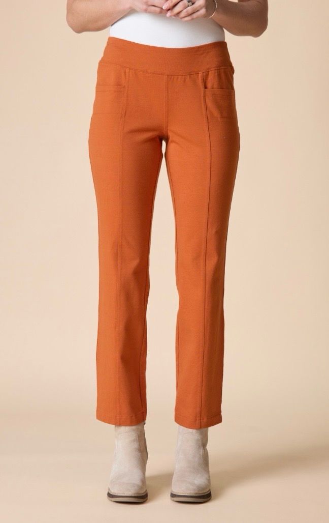 Habitat 31561 Stonewash Seamed Pocket Pant-Paprika