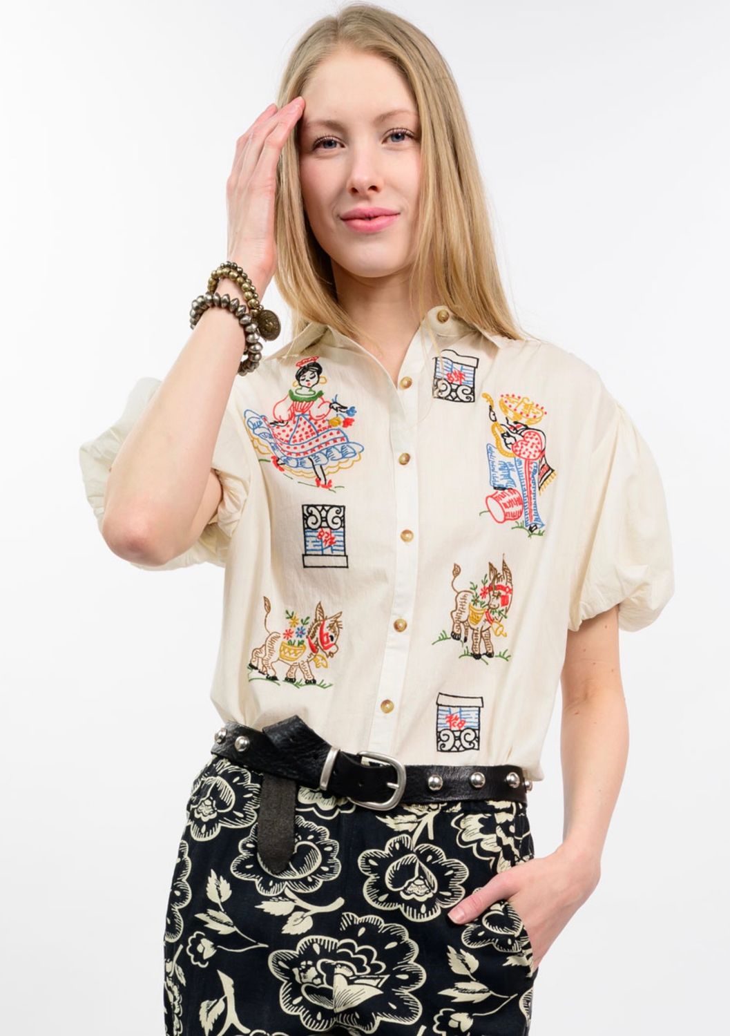 Sister Mary Flamenco Top