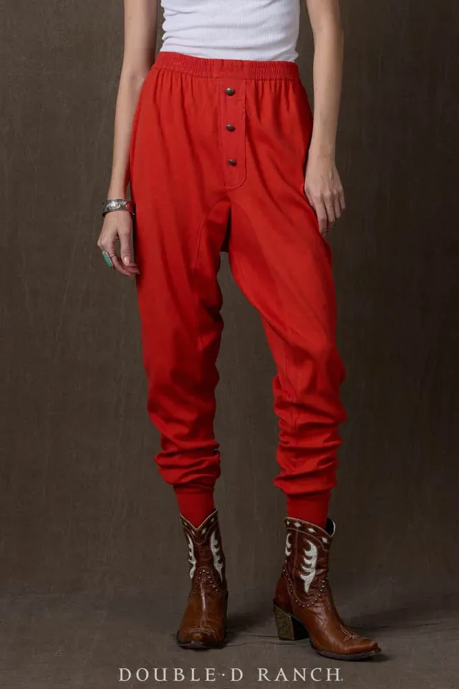 Double D P683 Jess Long John Pant-Vermillion