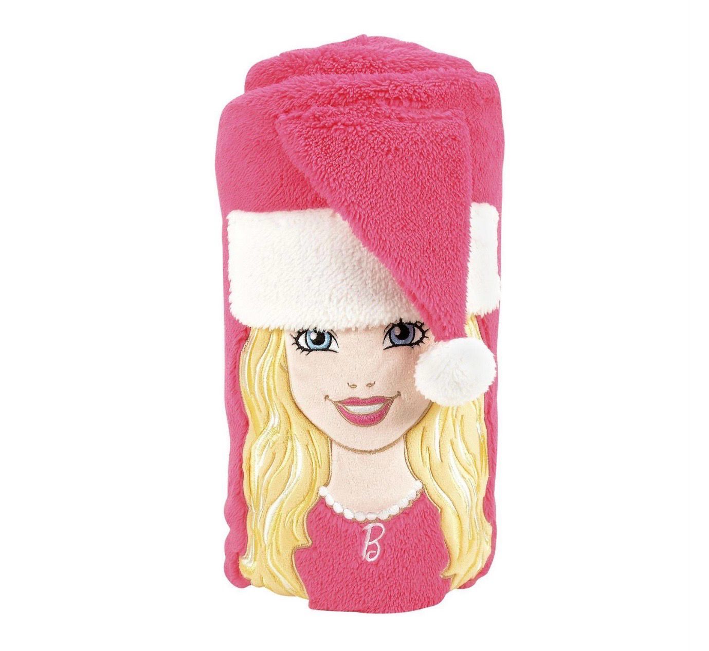 Santa Barbie Snow Throw-Snowpinion