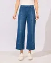 Habitat 64019 Escape Denim Crop Jean-MidWash