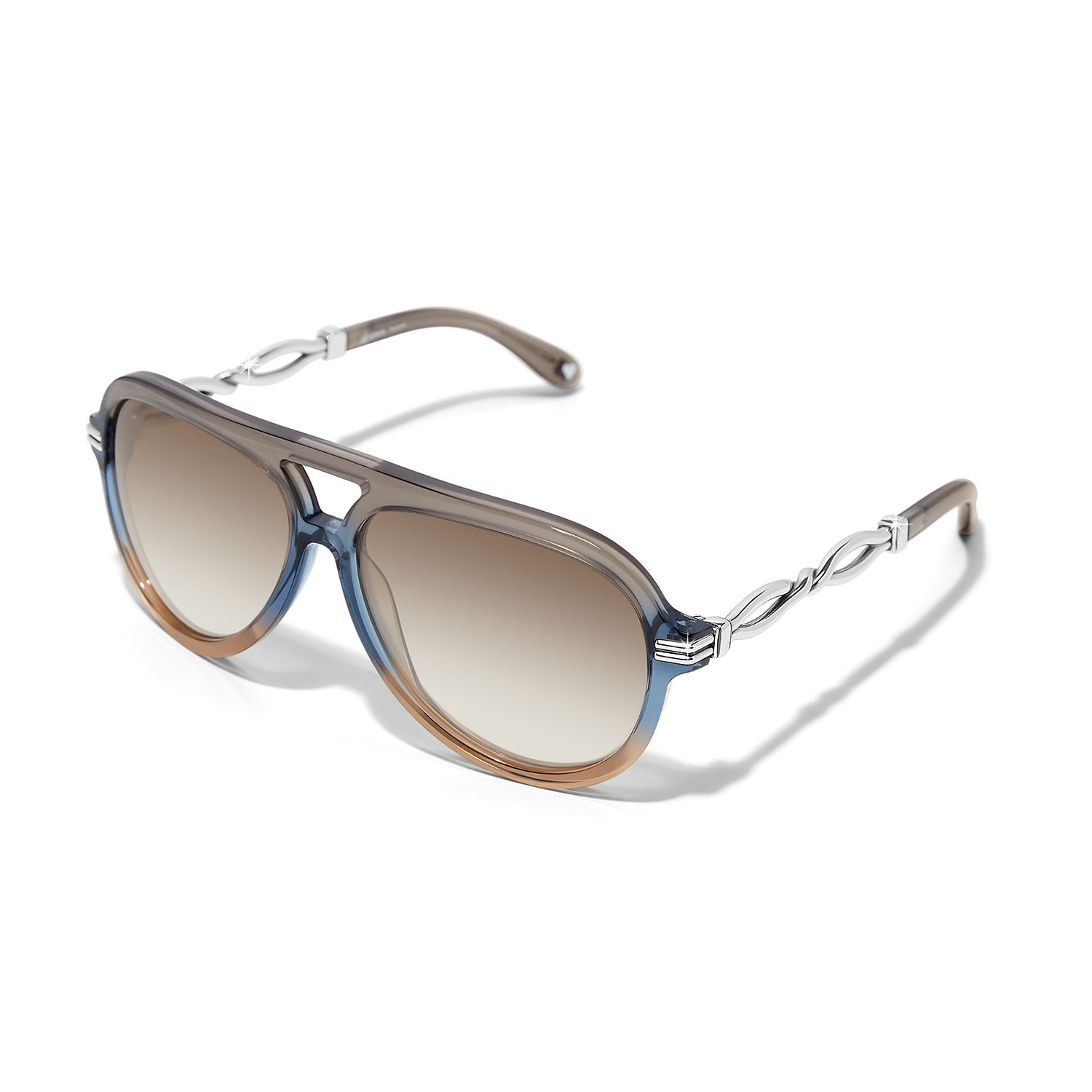 Brighton A13430 Interlok Twist Aviator Sunglasses