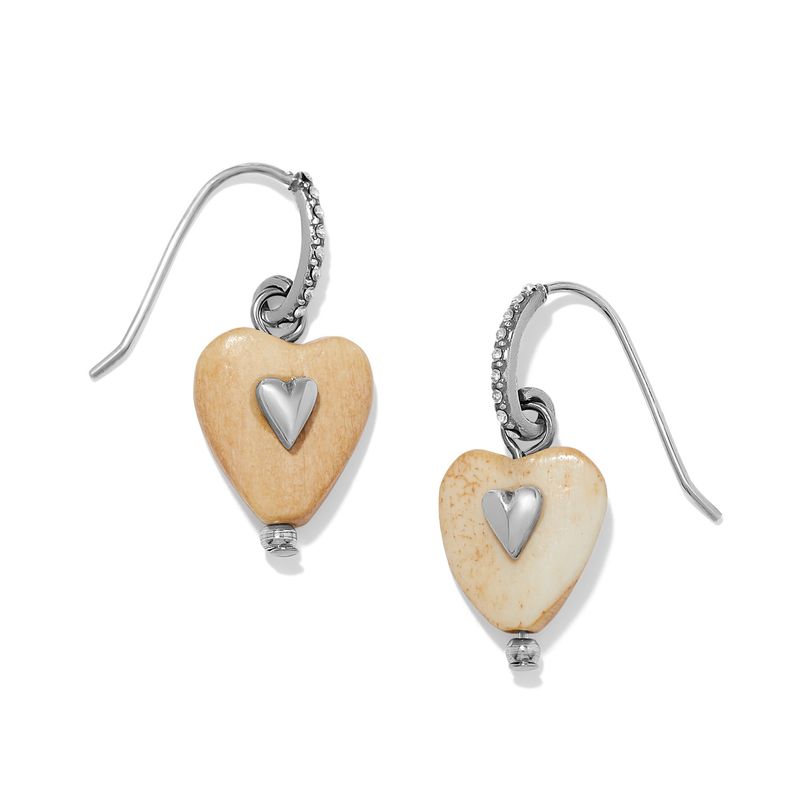 Brighton JA0295 	Love Messages I Am Grateful French Wire Earrings