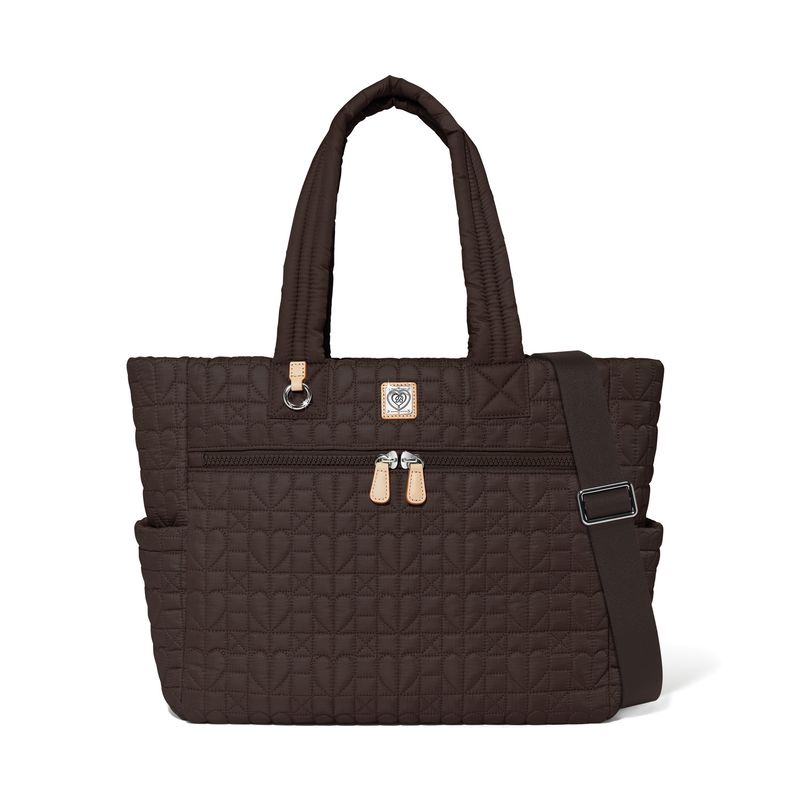Brighton H55348 Amara Large Tote-Cocoa