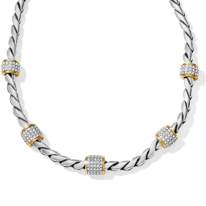 Brighton JN3480 Meridian Necklace-Silver/Gold