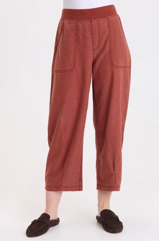 Wearables 23220W Festus Crop-Mahogamy