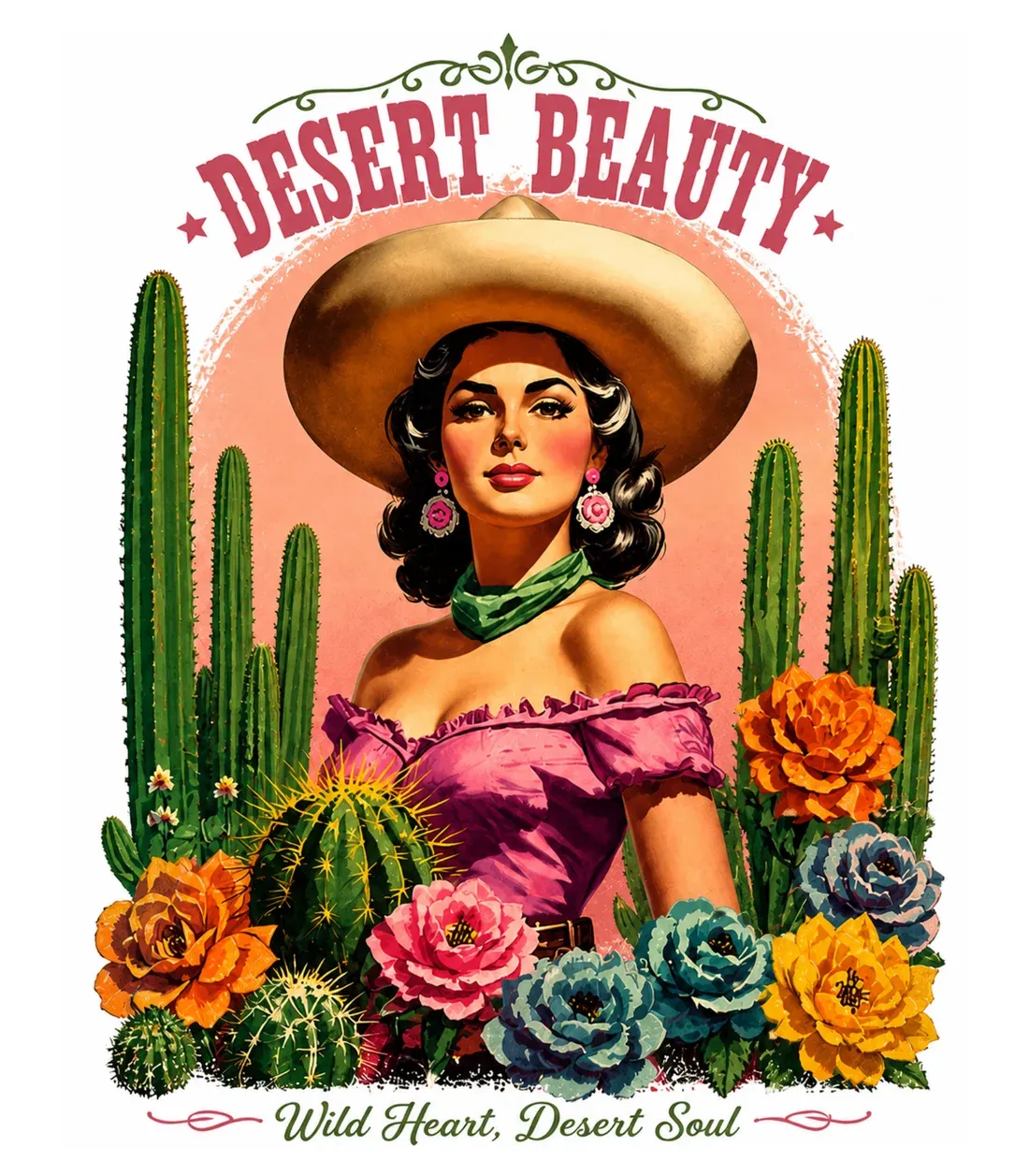 Queen Gypsy Desert Beauty Sweatshirt