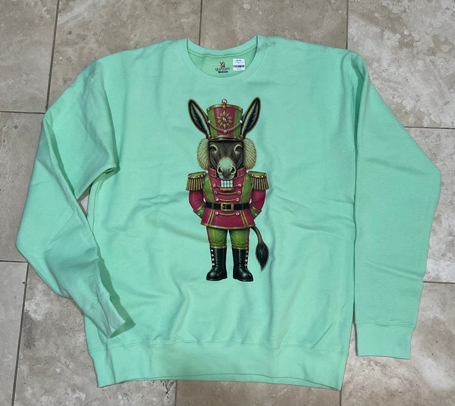 Queen Gypsy Donkey Nutcracker Sweatshirt