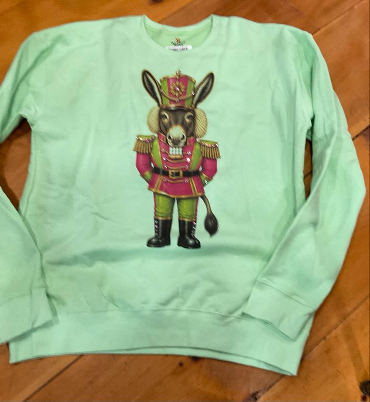 Queen Gypsy Donkey Nutcracker Sweatshirt