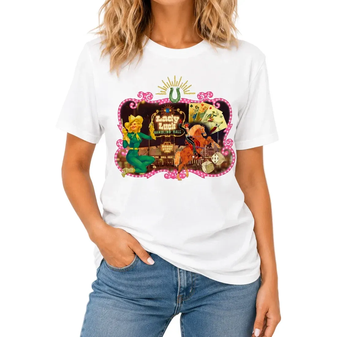 Queen Gypsy Lady Luck Tee