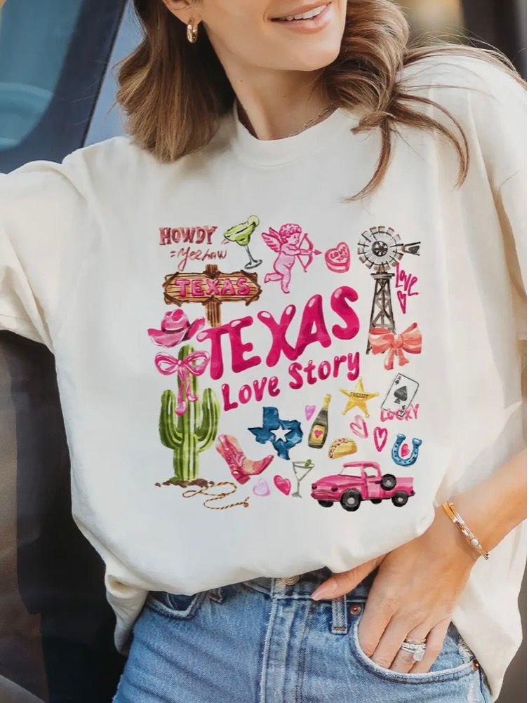 JCoons Texas Love Story Tee