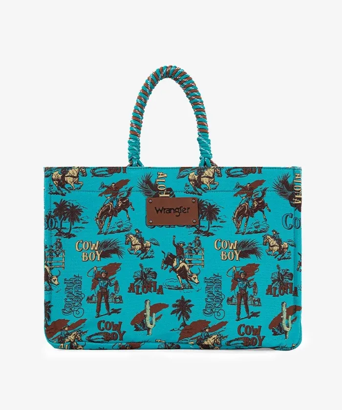 Wrangler Cowboy Print Bags