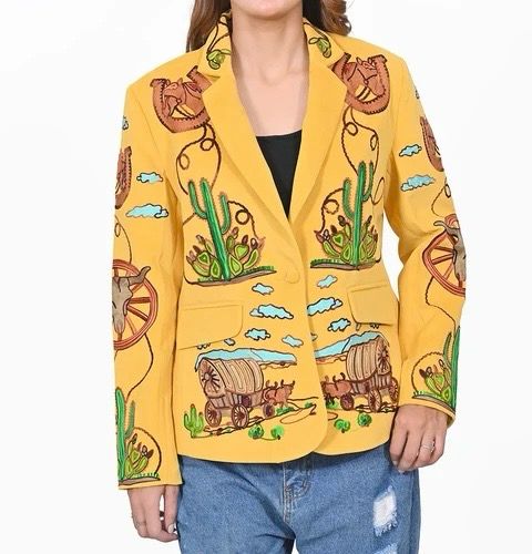 American Darling ADBZ071 Yellow Wagon Blazer