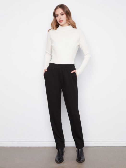 Charlie B C5819/479C Scuba Joggers-Black