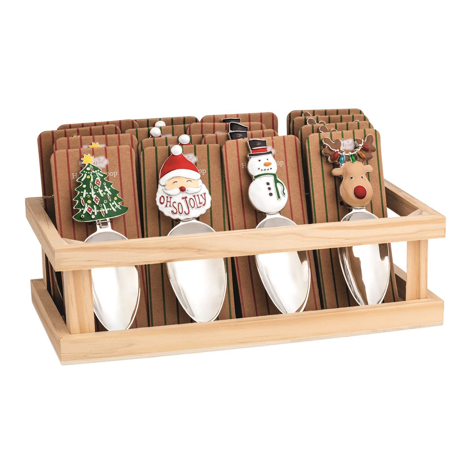 MudPie 46300312 Christmas Enamel Candy Scoops
