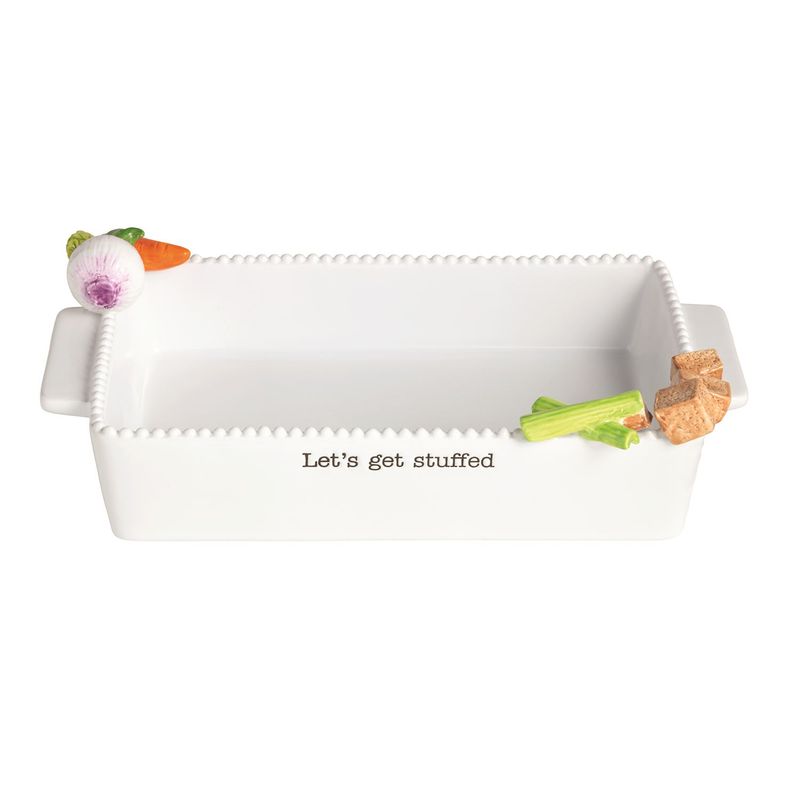 MudPie 48010177 Thanksgiving Stuffing Baker