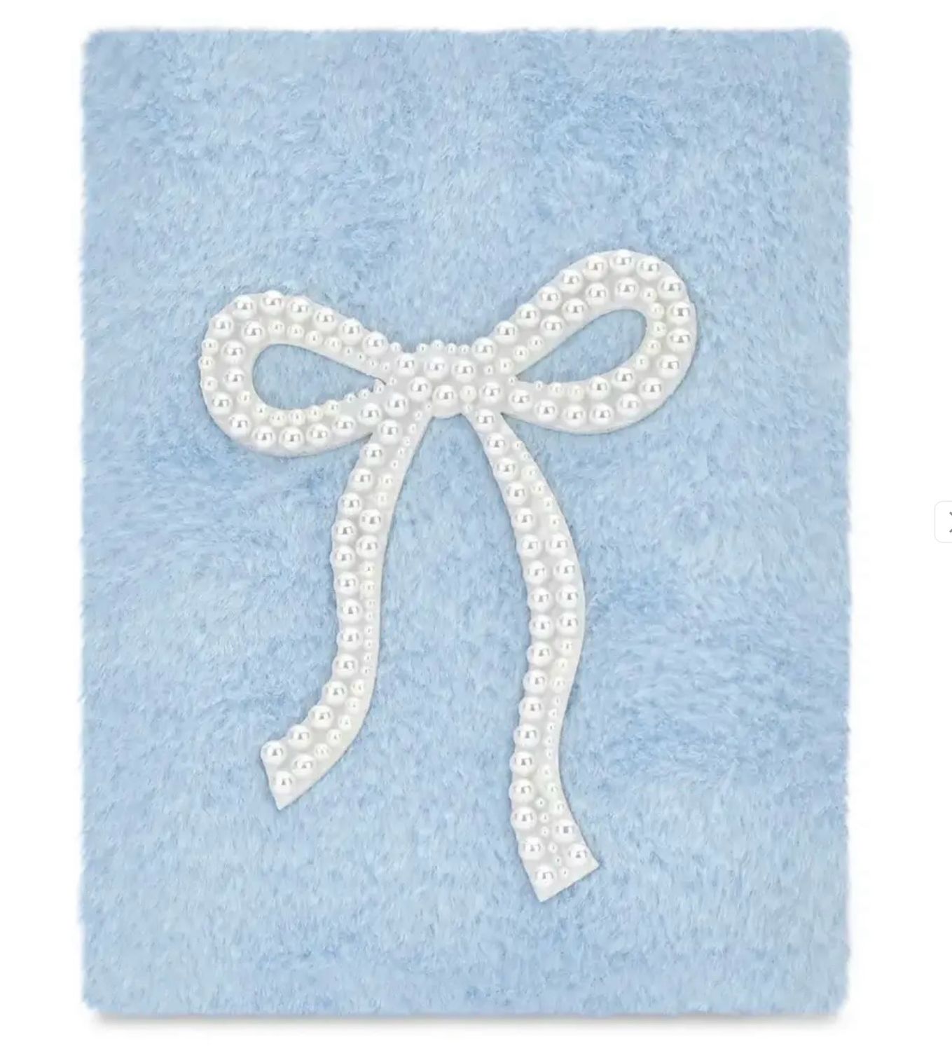 Iscream 724-1098 Blue Pearl Bow Journal