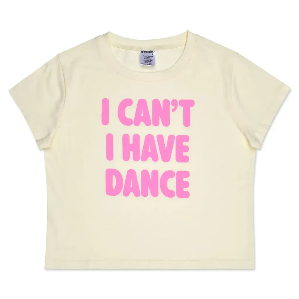 Iscream 820-4723 I Can't I Have Dance Tee-Youth