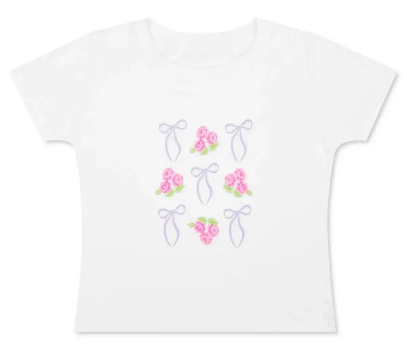 Iscream 820-3928 Forever Floral Tee-Youth