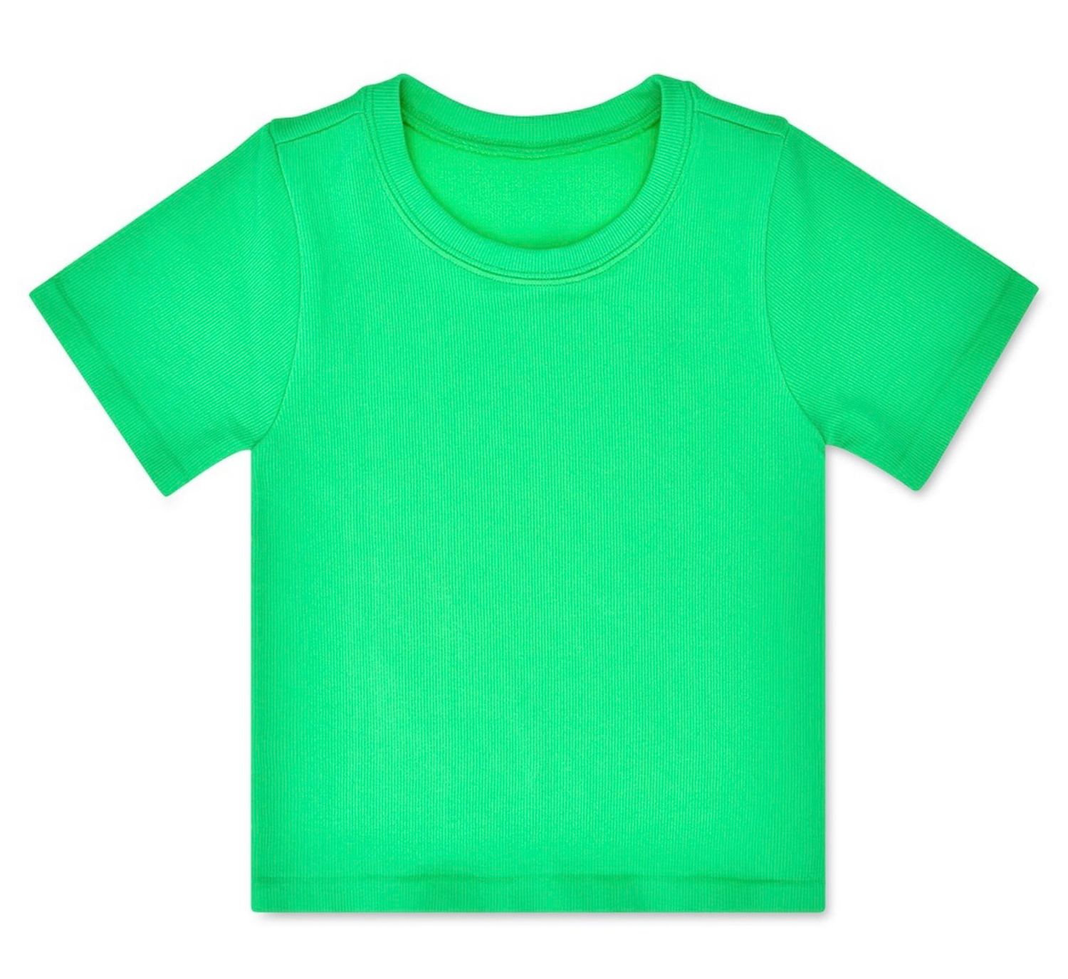 Iscream 820-3524 Glam Green Ribbed Shirt-Youth